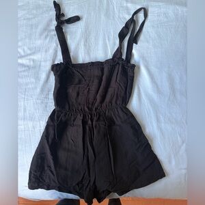ISH Black Women's Romper | Size Medium